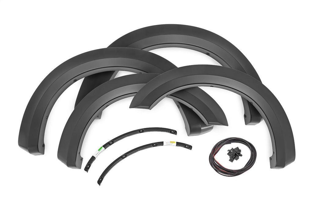 Rough Country S-F21112-Z1 Fender Flares for Select Ford F-250 Super Duty, Ford F-350 Super Duty