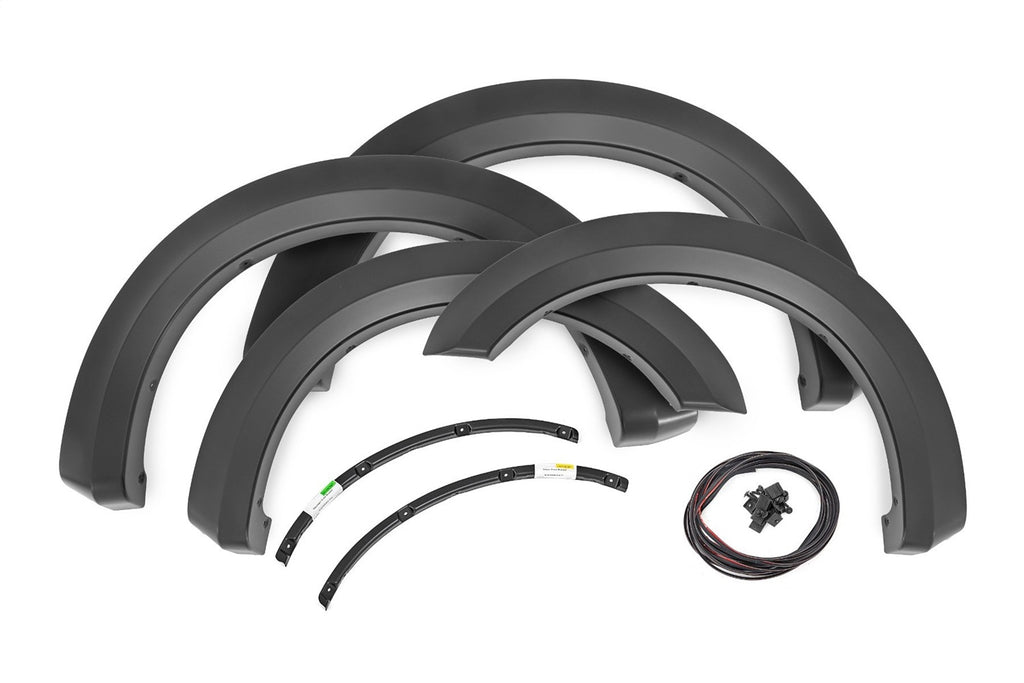 Rough Country S-F21112-H5 Fender Flares for Select Ford F-250 Super Duty, Ford F-350 Super Duty