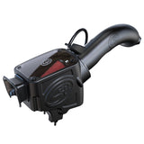 S&B Filters 75-5129 Cold Air Intake For 18-22 Jeep Wranlger JL 2.0L Turbo Oiled Cotton Cleanable Red S&B