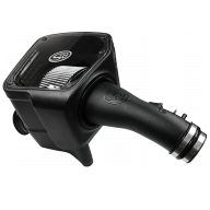 ~(17-Lbs.-25X16x15)~-Cold-Air-Intake-For-07-20-Toyota-Tundra-V8-5.7L-Dry-Dry-Extendable-White-S-B