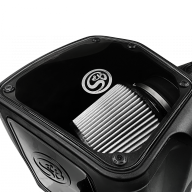 ~(17-Lbs.-25X16x15)~-Cold-Air-Intake-For-07-20-Toyota-Tundra-V8-5.7L-Dry-Dry-Extendable-White-S-B
