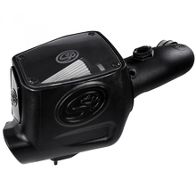 Load image into Gallery viewer, ~(17-Lbs.-25X16x15)~-Cold-Air-Intake-For-08-10-Ford-F250-F350-V8-6.4L-Powerstroke-Dry-Extendable-White-S-B