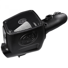 Load image into Gallery viewer, ~(17-Lbs.-25X16x15)~-Cold-Air-Intake-For-08-10-Ford-F250-F350-V8-6.4L-Powerstroke-Dry-Extendable-White-S-B