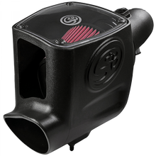 Load image into Gallery viewer, ~(17-Lbs.-25X16x15)~-Cold-Air-Intake-For-08-10-Ford-F250-F350-V8-6.4L-Powerstroke-Cotton-Cleanable-Red-S-B