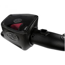 Load image into Gallery viewer, ~(17-Lbs.-25X16x15)~-Cold-Air-Intake-For-08-10-Ford-F250-F350-V8-6.4L-Powerstroke-Cotton-Cleanable-Red-S-B