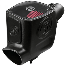 Load image into Gallery viewer, ~(17-Lbs.-25X16x15)~-Cold-Air-Intake-For-08-10-Ford-F250-F350-V8-6.4L-Powerstroke-Cotton-Cleanable-Red-S-B