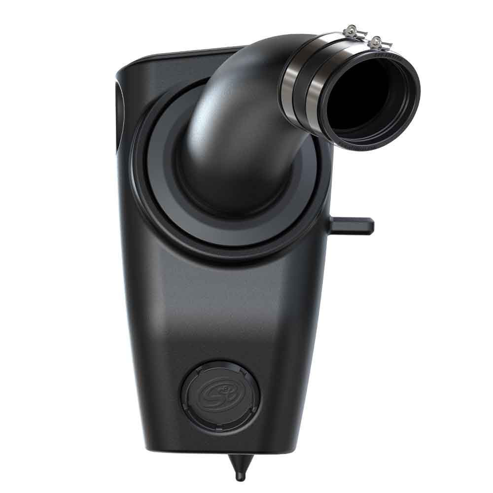 ~(17-Lbs.-25X16x15)~-Cold-Air-Intake-For-11-16-Ford-F250-F350-V8-6.7L-Powerstroke-Dry-Extendable-White-S-B