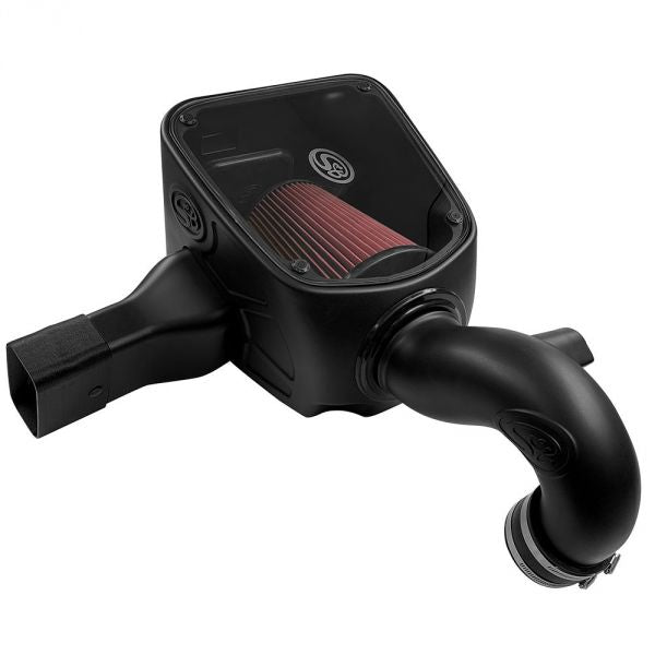 ~(17-Lbs.-25X16x15)~-Cold-Air-Intake-For-19-20-Dodge-Ram-1500-2500-3500-5.7L-Hemi-Cotton-Cleanable-Red-S-B