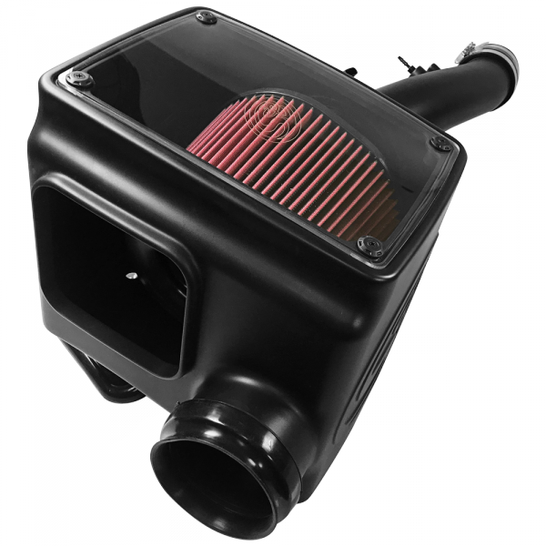 ~(17-Lbs.-26X17x15)~-Cold-Air-Intake-For-10-20-Toyota-4Runner-2010-14-Fj-Cruiser-4.0L-4X4-Cotton-Cleanable-Red-S-B