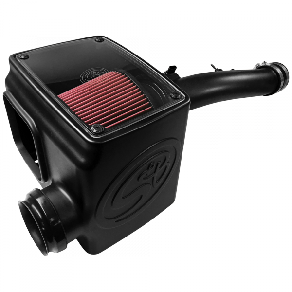 ~(17-Lbs.-26X17x15)~-Cold-Air-Intake-For-10-20-Toyota-4Runner-2010-14-Fj-Cruiser-4.0L-4X4-Cotton-Cleanable-Red-S-B