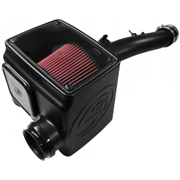 ~(17-Lbs.-26X17x15)~-Cold-Air-Intake-For-10-20-Toyota-4Runner-2010-14-Fj-Cruiser-4.0L-4X4-Cotton-Cleanable-Red-S-B