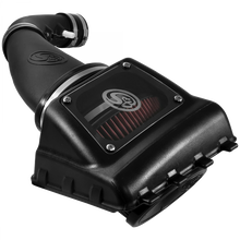 Load image into Gallery viewer, ~(17-Lbs.-26X17x15)~-Cold-Air-Intake-For-11-16-Ford-F250-F350-V8-6.2L-Oiled-Cotton-Cleanable-Red-S-B