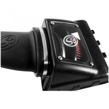 Load image into Gallery viewer, ~(17-Lbs.-26X17x15)~-Cold-Air-Intake-For-11-16-Ford-F250-F350-V8-6.2L-Oiled-Cotton-Cleanable-Red-S-B