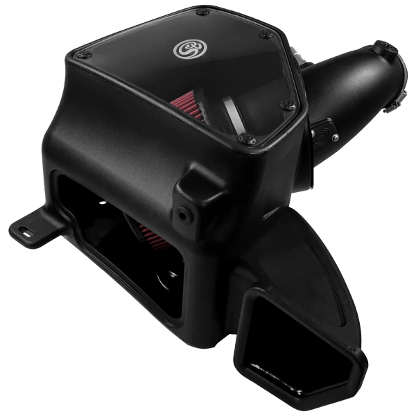 ~(17-Lbs.-26X17x15)~-Cold-Air-Intake-For-14-18-Dodge-Ram-2500-3500-Hemi-V8-6.4L-Cotton-Cleanable-Red-S-B