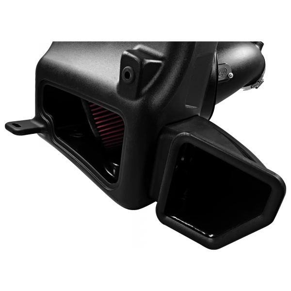 ~(17-Lbs.-26X17x15)~-Cold-Air-Intake-For-14-18-Dodge-Ram-2500-3500-Hemi-V8-6.4L-Cotton-Cleanable-Red-S-B