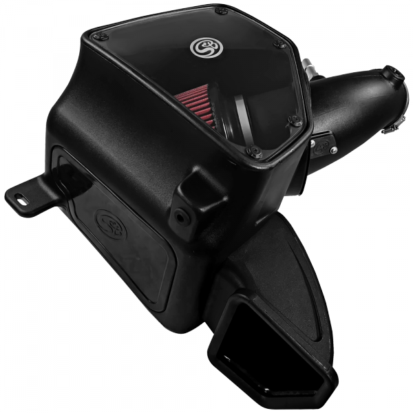 ~(17-Lbs.-26X17x15)~-Cold-Air-Intake-For-14-18-Dodge-Ram-2500-3500-Hemi-V8-6.4L-Cotton-Cleanable-Red-S-B