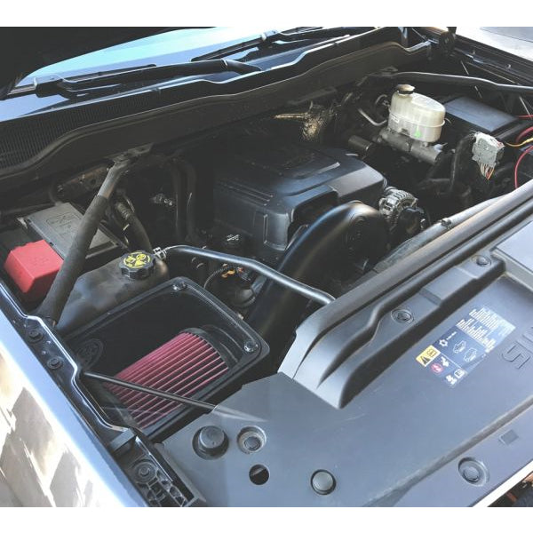 ~(17-Lbs.-26X17x15)~-Cold-Air-Intake-For-16-19-Silverado-Sierra-2500-3500-6.0L-Dry-Extendable-White-S-B