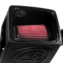Load image into Gallery viewer, ~(17-Lbs.-26X17x15)~-Cold-Air-Intake-For-16-19-Silverado-Sierra-2500-3500-6.0L-Cotton-Cleanable-Red-S-B