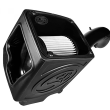 Load image into Gallery viewer, ~(17-Lbs.-26X17x15)~-Cold-Air-Intake-For-16-19-Silverado-Sierra-2500-3500-6.0L-Dry-Extendable-White-S-B