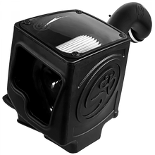Load image into Gallery viewer, ~(17-Lbs.-26X17x15)~-Cold-Air-Intake-For-16-19-Silverado-Sierra-2500-3500-6.0L-Dry-Extendable-White-S-B
