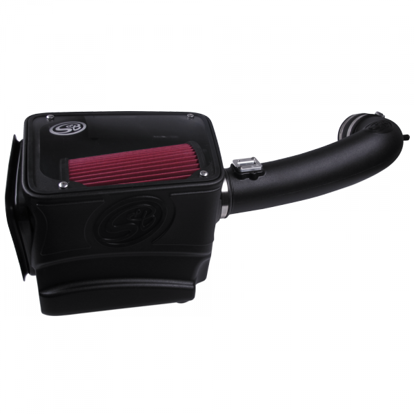 ~(17-Lbs.-26X17x15)~-Cold-Air-Intake-For-17-18-Chevrolet-Gmc-Silverado-Sierra-1500-Tahoe-Suburban-Yukon-Xl-Denali-5.3L-6.2L-Cotton-Cleanable-Red-S-B