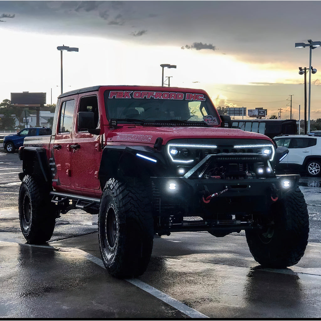 ~(17-Lbs.-50X19x8)~-Oracle-Lighting-Vector-Series-Full-Led-Grill---Jeep-Wrangler-JlJt