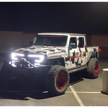 Load image into Gallery viewer, ~(17-Lbs.-50X19x8)~-Oracle-Lighting-Vector-Series-Full-Led-Grill---Jeep-Wrangler-JlJt