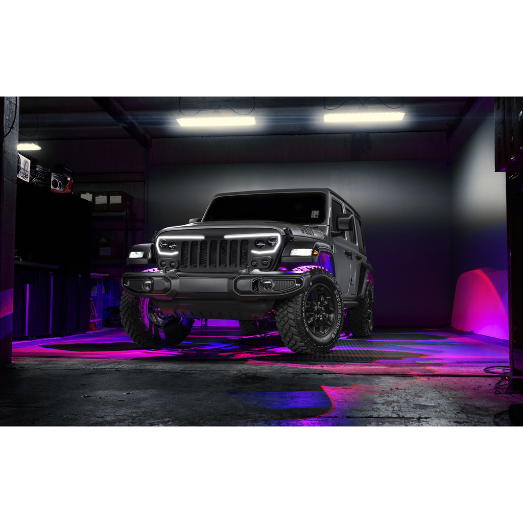~(17-Lbs.-50X19x8)~-Oracle-Lighting-Vector-Series-Full-Led-Grill---Jeep-Wrangler-JlJt