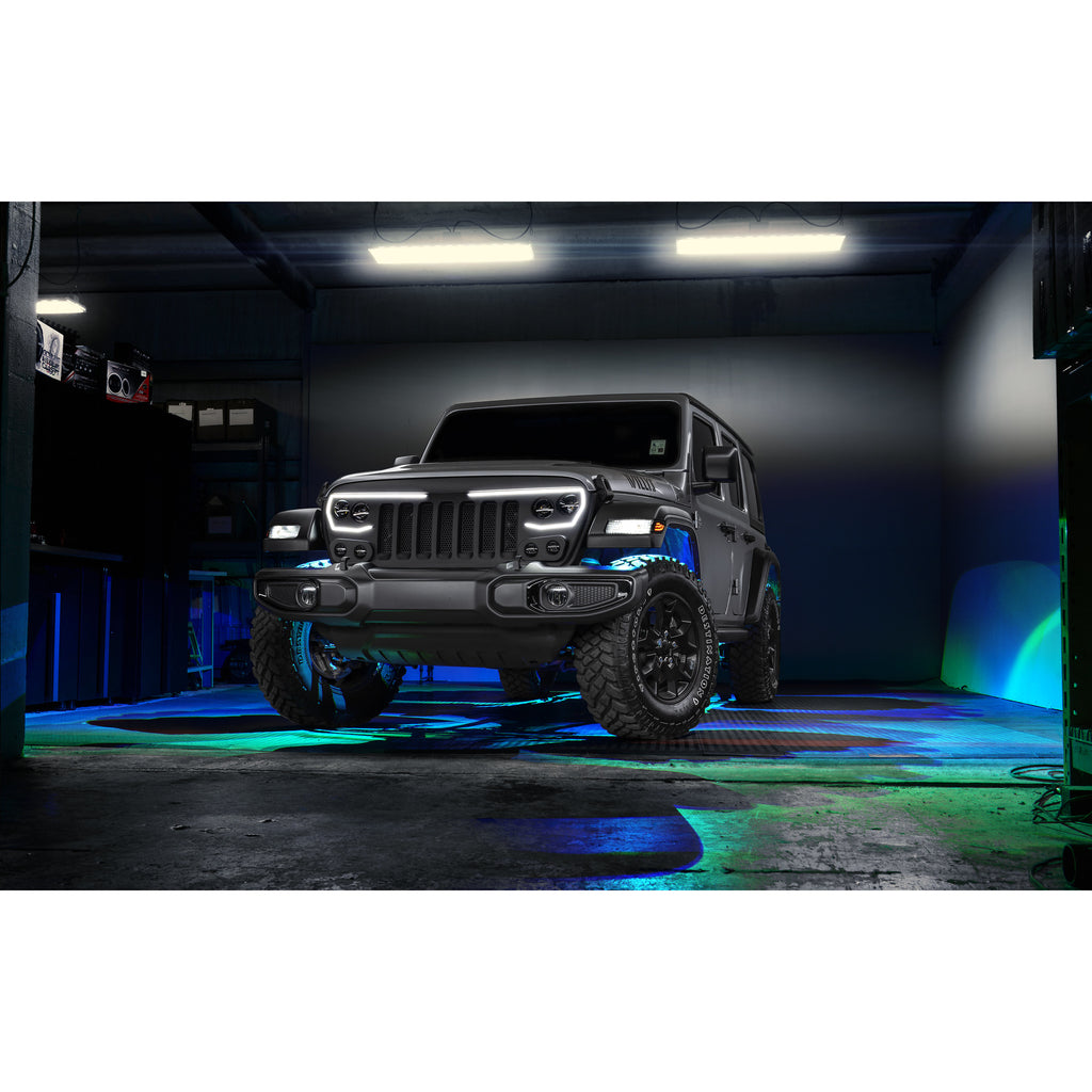 ~(17-Lbs.-50X19x8)~-Oracle-Lighting-Vector-Series-Full-Led-Grill---Jeep-Wrangler-JlJt