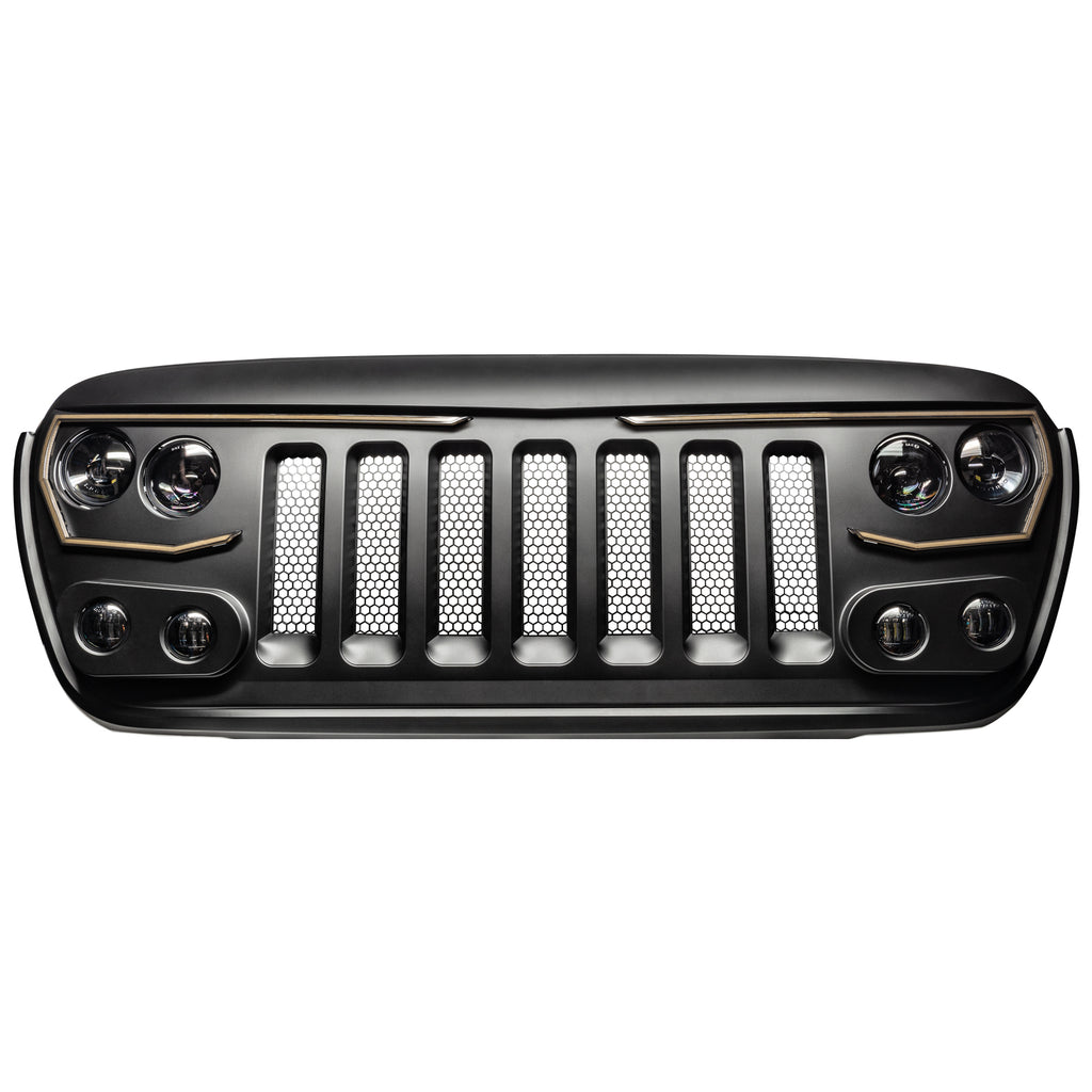 ~(17-Lbs.-50X19x8)~-Oracle-Lighting-Vector-Series-Full-Led-Grill---Jeep-Wrangler-JlJt