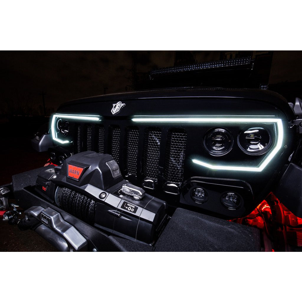 ~(17-Lbs.-50X19x8)~-Oracle-Lighting-Vector-Series-Full-Led-Grill---Jeep-Wrangler-JlJt
