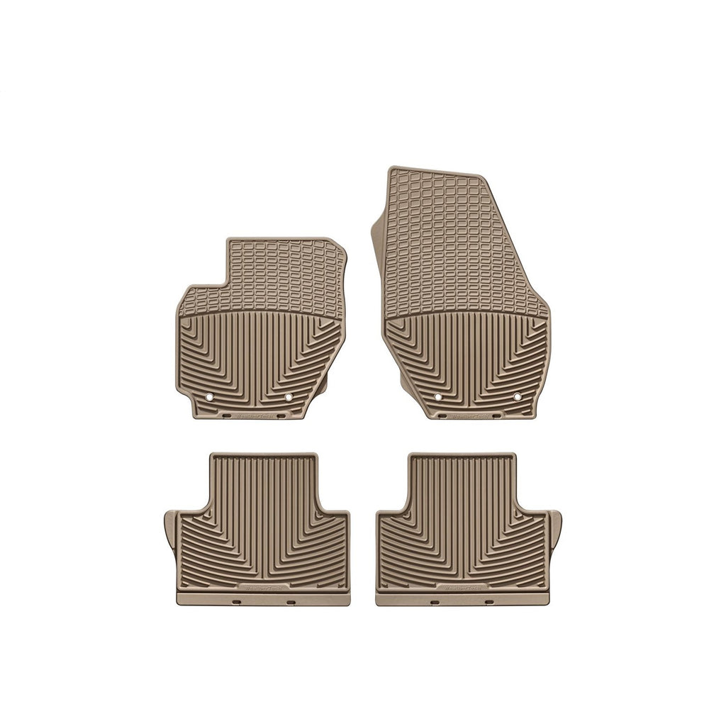 ~(17-Lbs.-34X21x3)~-Discontinued2007---2011-Volvo-S80-Tan-Front-And-Rear-Rubber-Mats--2008---2010-Volvo-V70-Tan-Front-And-Rear-Rubber-Mats--2010---2011-Volvo-Xc60-Tan-Front-And-Rear-Rubber-Mats