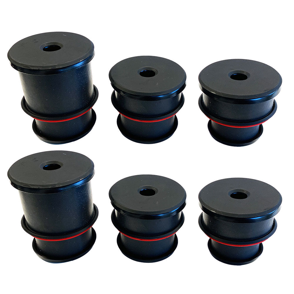 ~(17-Lbs.-22X9x5)~-Silicone-Body-Mount-Kit-For-1980-1996-Ford-F-150-And-1980-1997-F-250-F-350-6-Pc-S-B