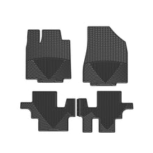 Load image into Gallery viewer, ~(17-Lbs.-34X21x3)~-Black-Front-And-Rear-Rubber-Mats-Toyota-4Runner-2013---2014