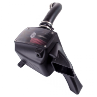 ~(17.4-Lbs.-24X15x14)~-Cold-Air-Intake-For-03-08-Dodge-Ram-1500-5.7L-Hemi-Oiled-Cotton-Cleanable-Red-S-B