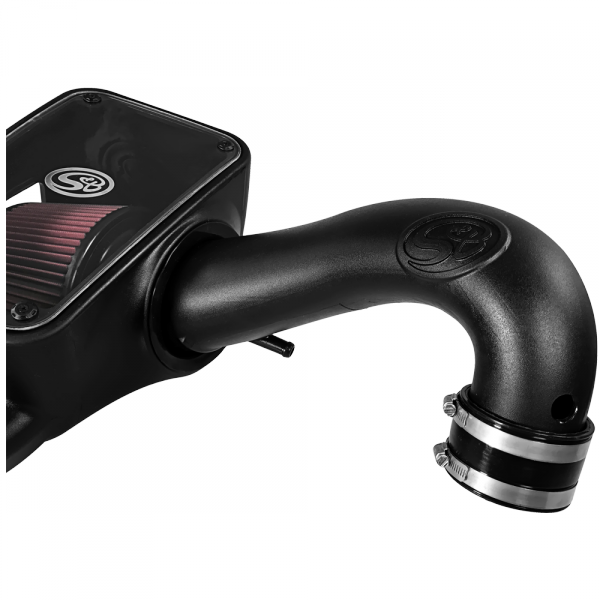 ~(17.6-Lbs.-24X15x14)~-Cold-Air-Intake-For-09-18-Dodge-Ram-1500-2500-3500-Hemi-V8-5.7L-Cotton-Cleanable-Red-S-B