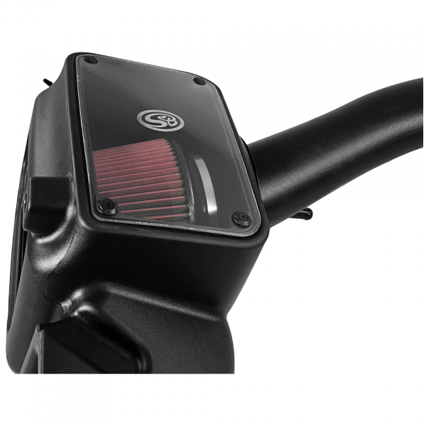 ~(17.6-Lbs.-24X15x14)~-Cold-Air-Intake-For-09-18-Dodge-Ram-1500-2500-3500-Hemi-V8-5.7L-Cotton-Cleanable-Red-S-B