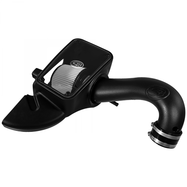 ~(17.6-Lbs.-24X15x14)~-Cold-Air-Intake-For-09-18-Dodge-Ram-1500-2500-3500-Hemi-V8-5.7L-Dry-Extendable-White-S-B