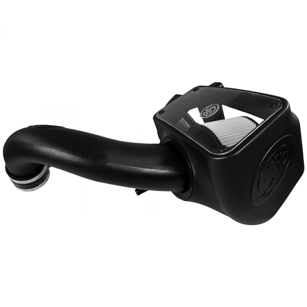 ~(17.6-Lbs.-24X15x14)~-Cold-Air-Intake-For-09-18-Dodge-Ram-1500-2500-3500-Hemi-V8-5.7L-Dry-Extendable-White-S-B