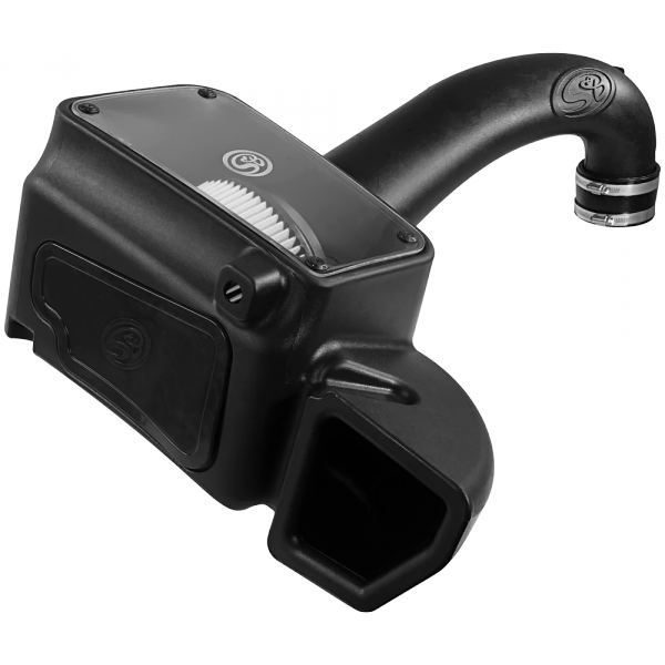 ~(17.6-Lbs.-24X15x14)~-Cold-Air-Intake-For-09-18-Dodge-Ram-1500-2500-3500-Hemi-V8-5.7L-Dry-Extendable-White-S-B