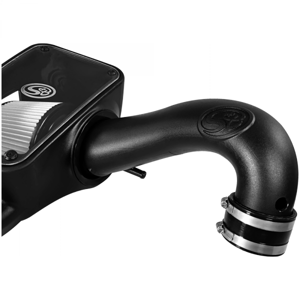 ~(17.6-Lbs.-24X15x14)~-Cold-Air-Intake-For-09-18-Dodge-Ram-1500-2500-3500-Hemi-V8-5.7L-Dry-Extendable-White-S-B