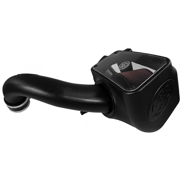 ~(17.6-Lbs.-24X15x14)~-Cold-Air-Intake-For-09-18-Dodge-Ram-1500-2500-3500-Hemi-V8-5.7L-Cotton-Cleanable-Red-S-B