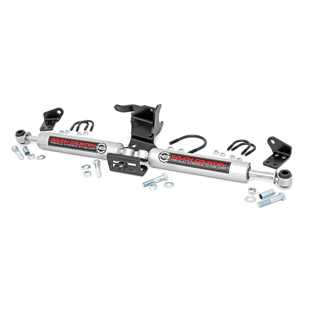~(17.6-Lbs.-25X6x5)~-Jeep-N3-Dual-Steering-Stabilizer-(18-20-Wrangler-Jl-Gladiator-Jt)