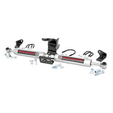 Rough Country 87304 Jeep N3 Dual Steering Stabilizer 18-20 Wrangler JL Gladiator JT