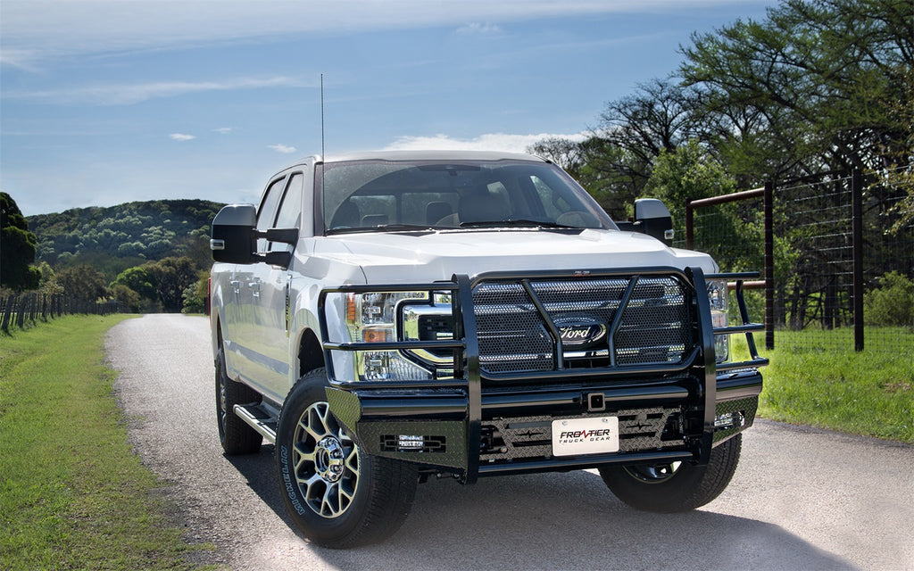 Frontier Truck Gear 170-11-7007 Commercial Front Bumper Replacement for Select Ford F-250 Super Duty, Ford F-350 Super Duty