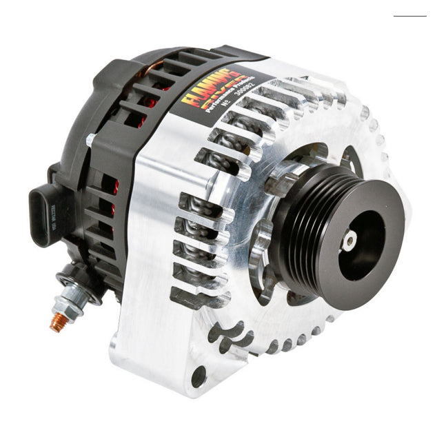 170-Amp-Billet-Hd-Amp-Alternator-(1997-2013-Corvettes)---Machined-Finish