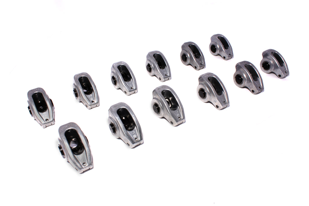 COMP Cams 17005-12 High Energy Aluminum 1.6 Ratio Roller Rocker Set of 12 for Chevrolet 7/16" Stud
