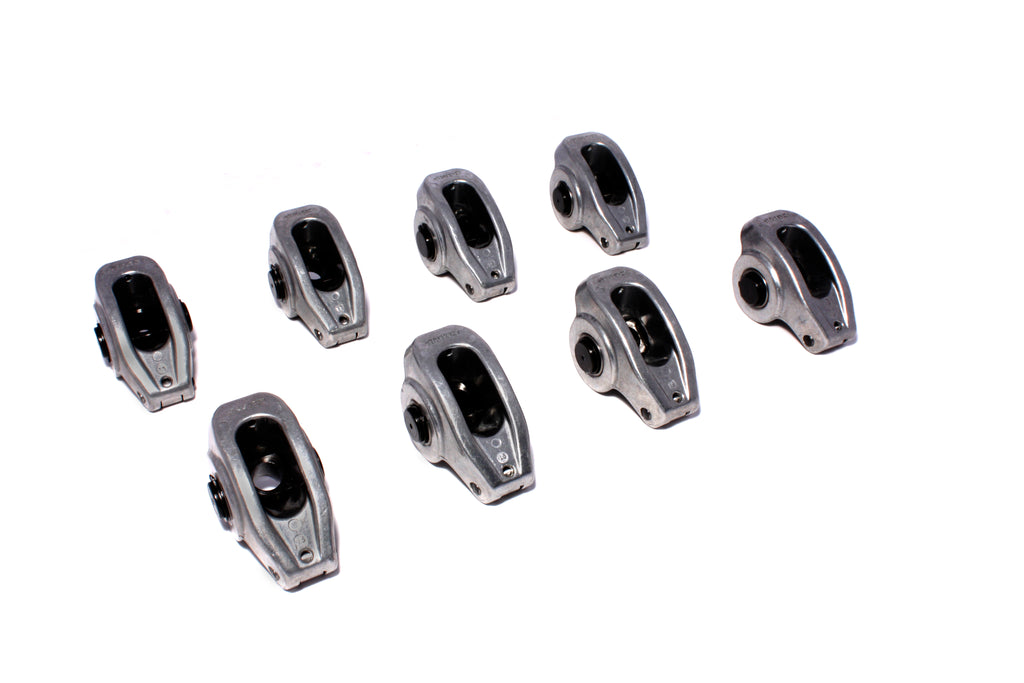 COMP Cams 17005-8 High Energy Aluminum 1.6 Ratio Roller Rocker Set of 8 for Chevrolet 7/16" Stud