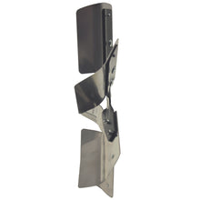 Load image into Gallery viewer, Derale 17013 13" Heavy Duty Stainless Steel Standard Rotation Flex Fan, Black Hub