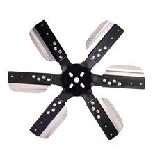 Load image into Gallery viewer, Derale 17017 17" Heavy Duty Stainless Steel Standard Rotation Flex Fan, Black Hub for Select American Motors Ambassador, American Motors Concord, American Motors Gremlin, American Motors Hornet, American Motors Javelin, American Motors Matador, American